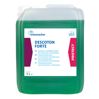 DESCOTON FORTE
Kraftvolles Desinfektionsmittel für Instrumente und Endoskope