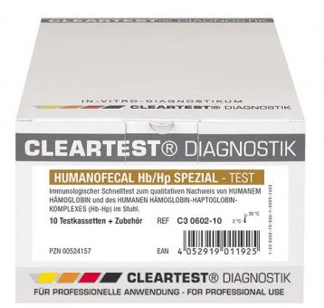 Cleartest® Humanofecal Hb/Hp Spezial