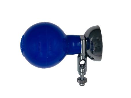 Brustwand-Saugelektrode mit Metallglocke, blau, 24mm