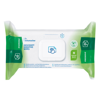 Descosept Sensitive Bio Wipes - 20x20 cm Flowpack