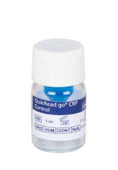 QuikRead go CRP Kontrolle