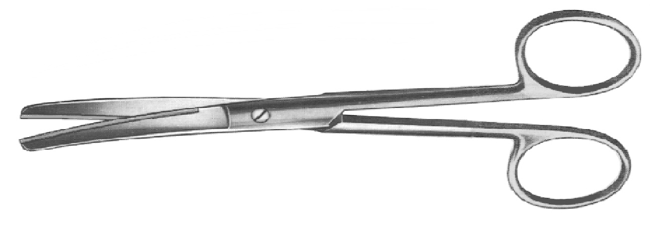 Chirugische Schere Metall