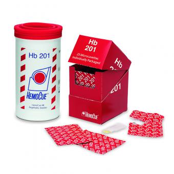 HemoCue® Hb 201 Microcuvettes