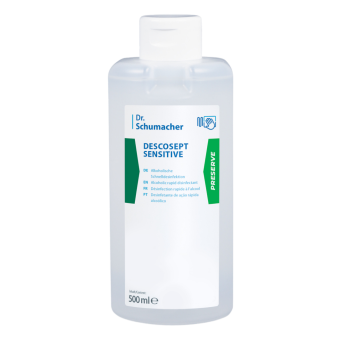 DESCOSEPT SENSITIVE
Alkoholisches Schnelldesinfektionsmittel
