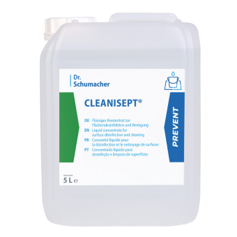 CLEANISEPT®
Flüssiges Konzentrat zur Flächendesinfektion und Reinigung