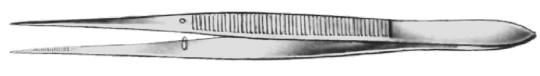 rk - Splitterpinzetten Metall