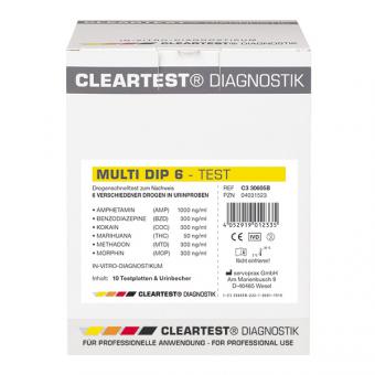 Cleartest® Multi Dip Drogentest