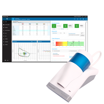 Vitalograph Pneumotrac PC-Spirometer mit Spirotrac 6