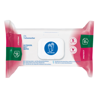 Ultrasol Oxy Wipes - Flowpack, 20x20cm