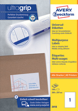 AVERY Zweckform Universaletiketten, permanent