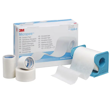 3M™ Micropore™ Silkpflaster - 2,5cm x 9,1m - Weiß