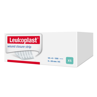Leukoplast wound closure strip
