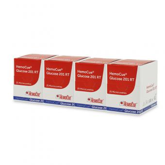 HemoCue® Glucose 201 RT Microcuvettes 