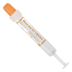 Blutgas-Monovette® 2 ml; weiß/orange 