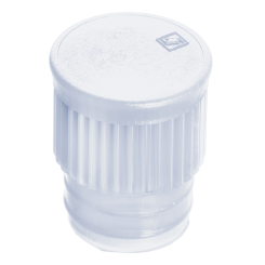 Stopfen für Einmalröhrchen, farblos 