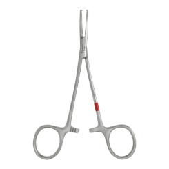 Einmal-Klemme Micro-Mosquito - 12,5 cm, gebogen, chirurgisch 