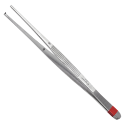 Einmal-Pinzetten Fuhrmann Metall Nach Semken, chirugisch, fein |  13,0 cm