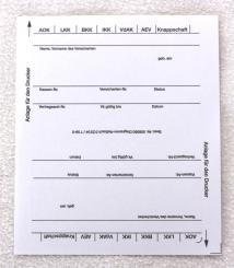 Personalienfeldetiketten 