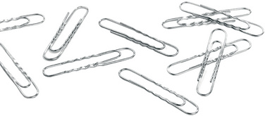 Aktenklammern aus Metall