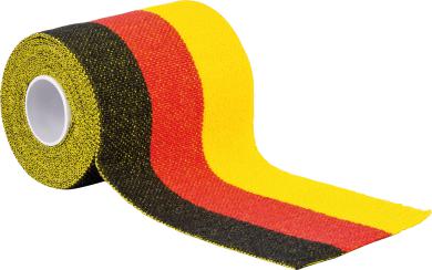ROGG Kurzzugbinde kohäsiv in Deutschland-Farben - 8 cm x 5 m
