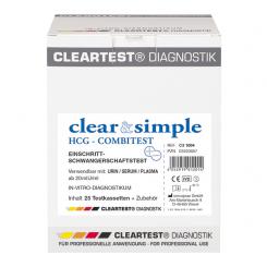 clear & simple hCG Combi Schwangerschaftstest 