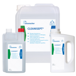 CLEANISEPT®
Flüssiges Konzentrat zur Flächendesinfektion und Reinigung 