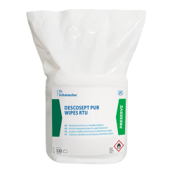 DESCOSEPT PUR WIPES RTUAlkoholische Tücher zur Schnelldesinfektion