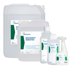 DESCOSEPT SENSITIVE
Alkoholisches Schnelldesinfektionsmittel 
