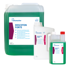 DESCOTON FORTE
Kraftvolles Desinfektionsmittel für Instrumente und Endoskope 