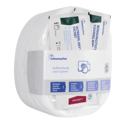 ECO WIPESMehrweg-Vliestuchspendersystem Tücher /  6 Rollen a 100 Tücher