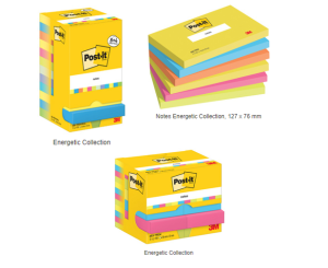 Post-it® Notes Energetic Collection