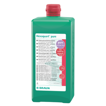 Hexaquart® pure - Aldehyd- und Amin-freies Flächendesinfektionsmittel (Konzentrat) Flasche /  1 Liter