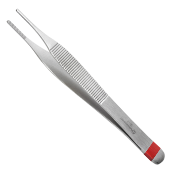 Einmal-Pinzetten Fuhrmann Metall Nach Adson, anatomisch |  12,0 cm