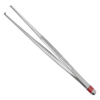 Einmal-Pinzetten Fuhrmann Metall Standard, chirugisch, mittelbreit |  14,5 cm