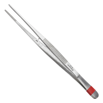 Einmal-Pinzetten Fuhrmann Metall Nach Semken, anatomisch, fein |  13,0 cm