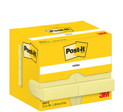 Post-it® Notes 38 mm x 51 mm /  12 Stück / im Kartonspender