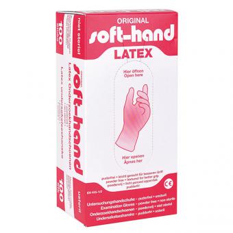 Soft-Hand Latexhandschuh - puderfrei 