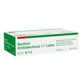 Sentina® Ambidextrous Latex-Handschuhe 