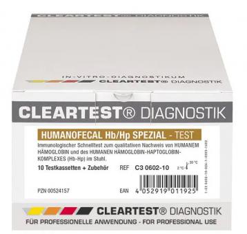 Cleartest® Humanofecal Hb/Hp Spezial 