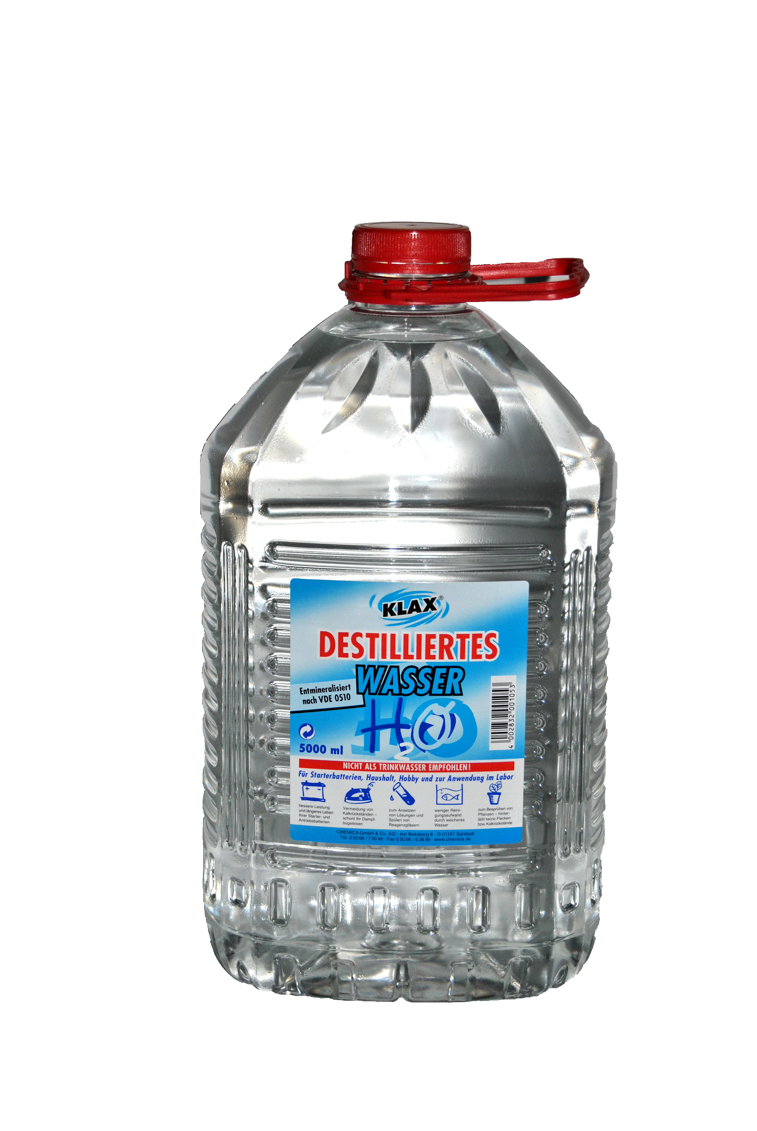 KLAX DESTILLIERTES WASSER 5 Liter Angebot bei Famila Nord Ost